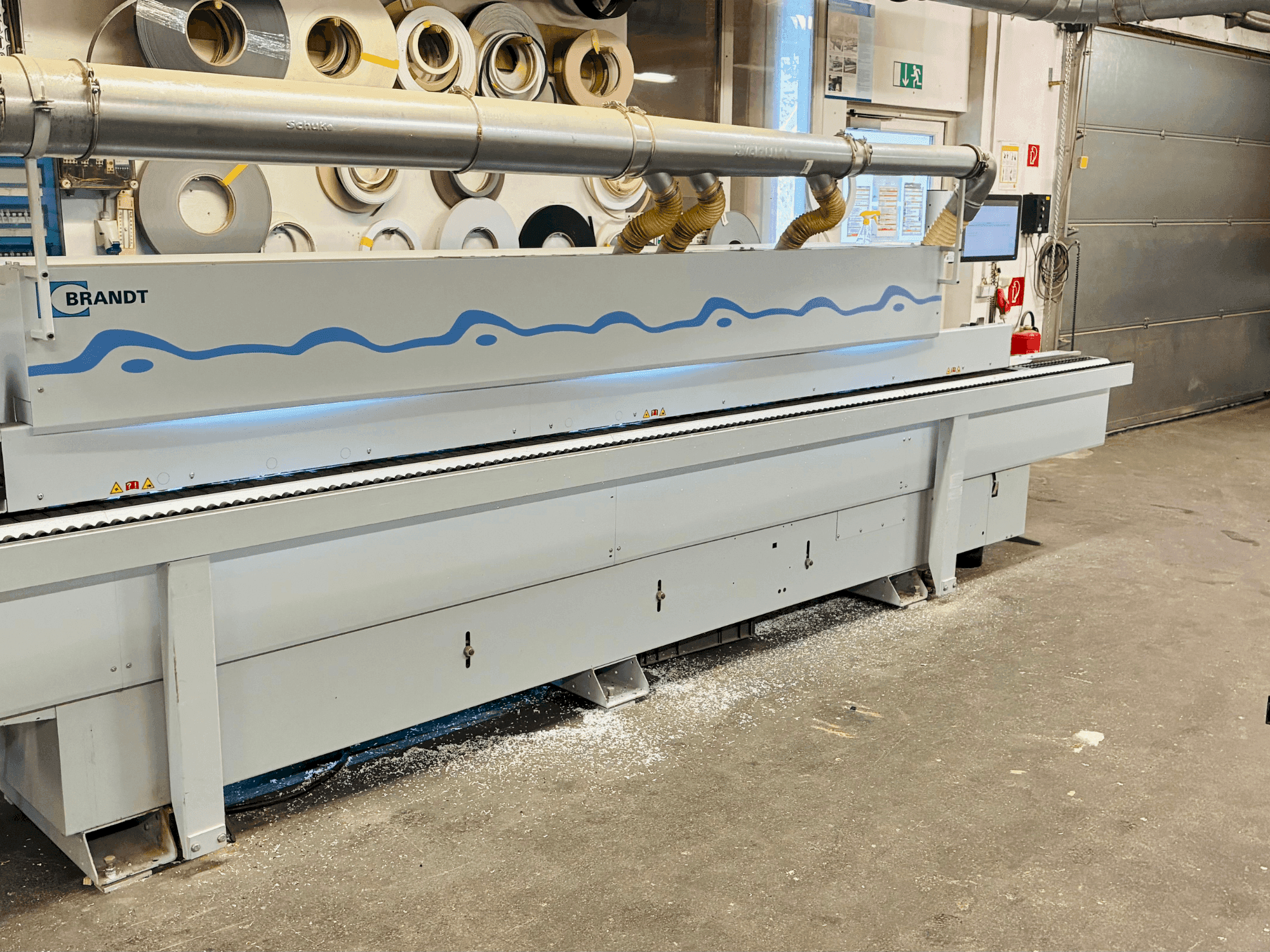 Makine  BRANDT OPTIMAT KDF 440 C - Önden görünüm