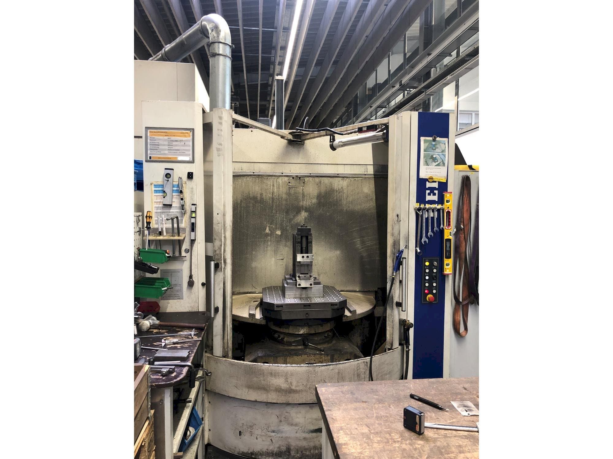 Makine HELLER MCH 250 - Önden görünüm