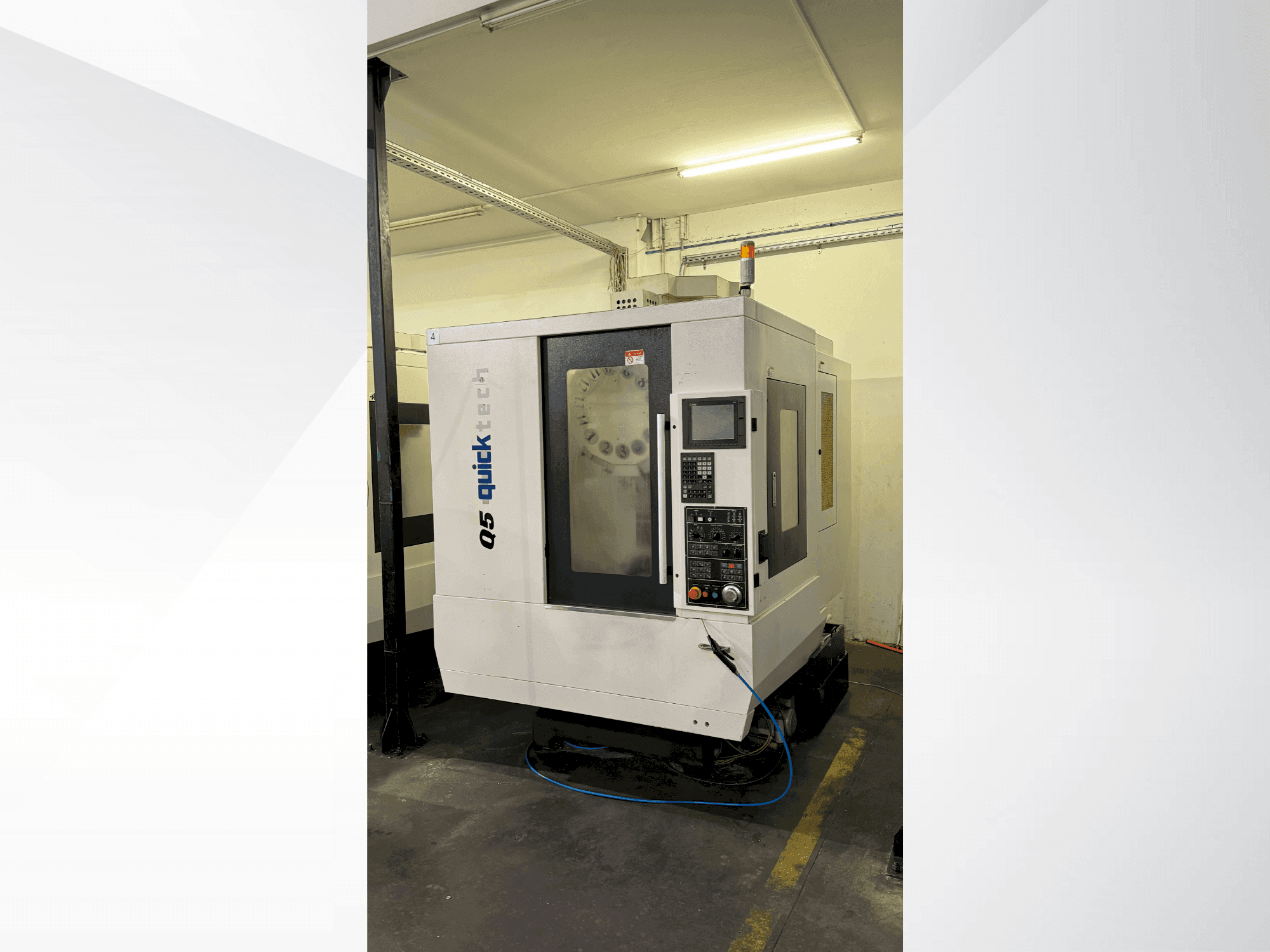 Makine Quick-Tech Q5 - Önden görünüm