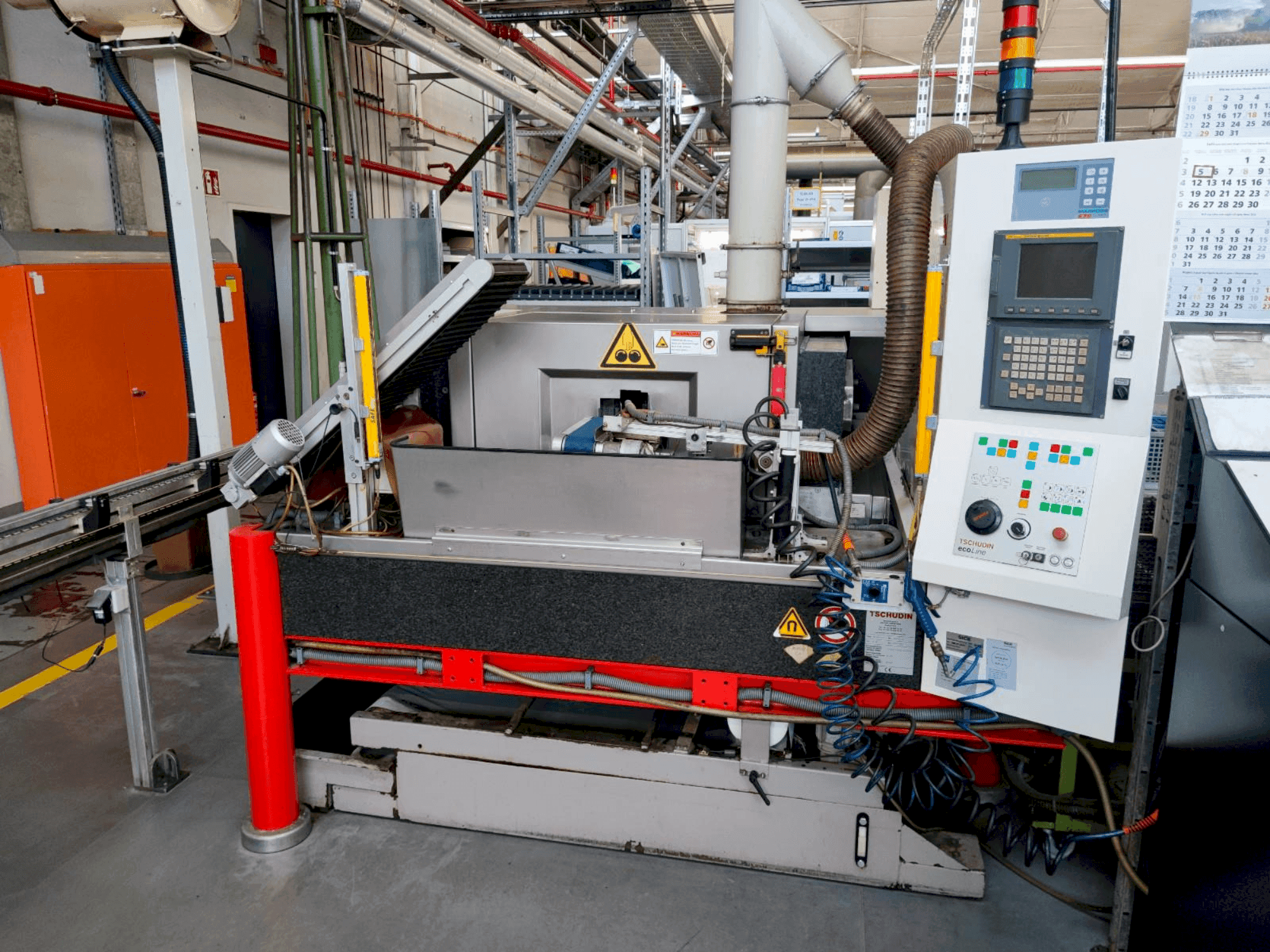 Makine TSCHUDIN ecoLINE 400 - Önden görünüm