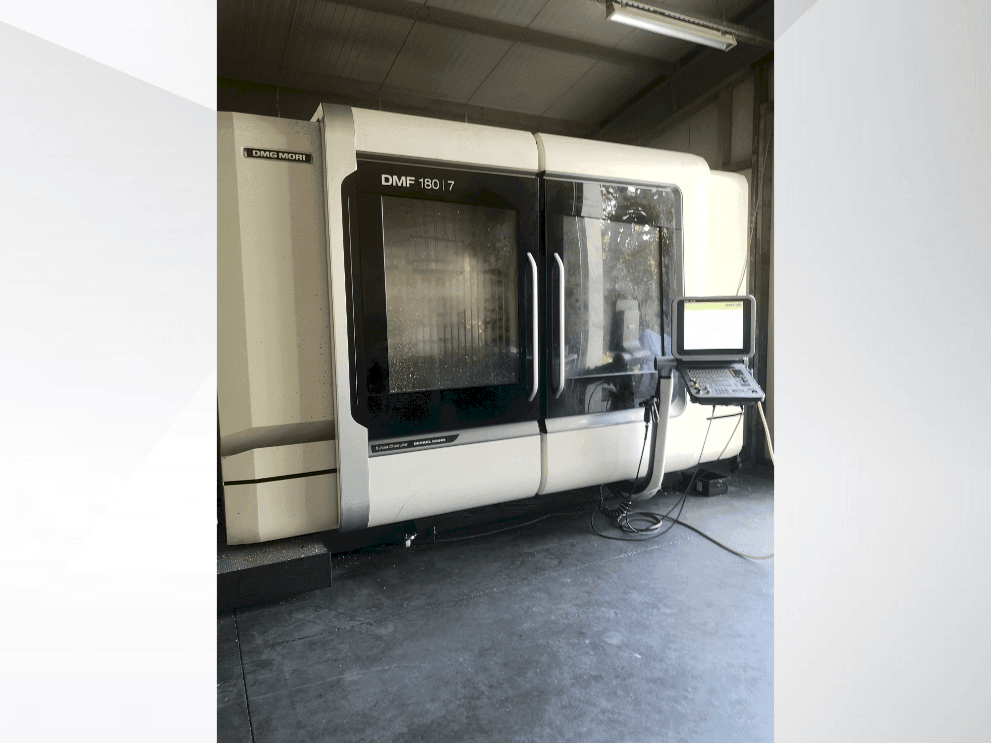 Makine DMG MORI DMF 180/7 - Önden görünüm