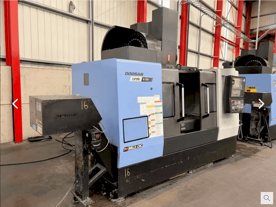 Makine Doosan DNM 6700 - Önden görünüm