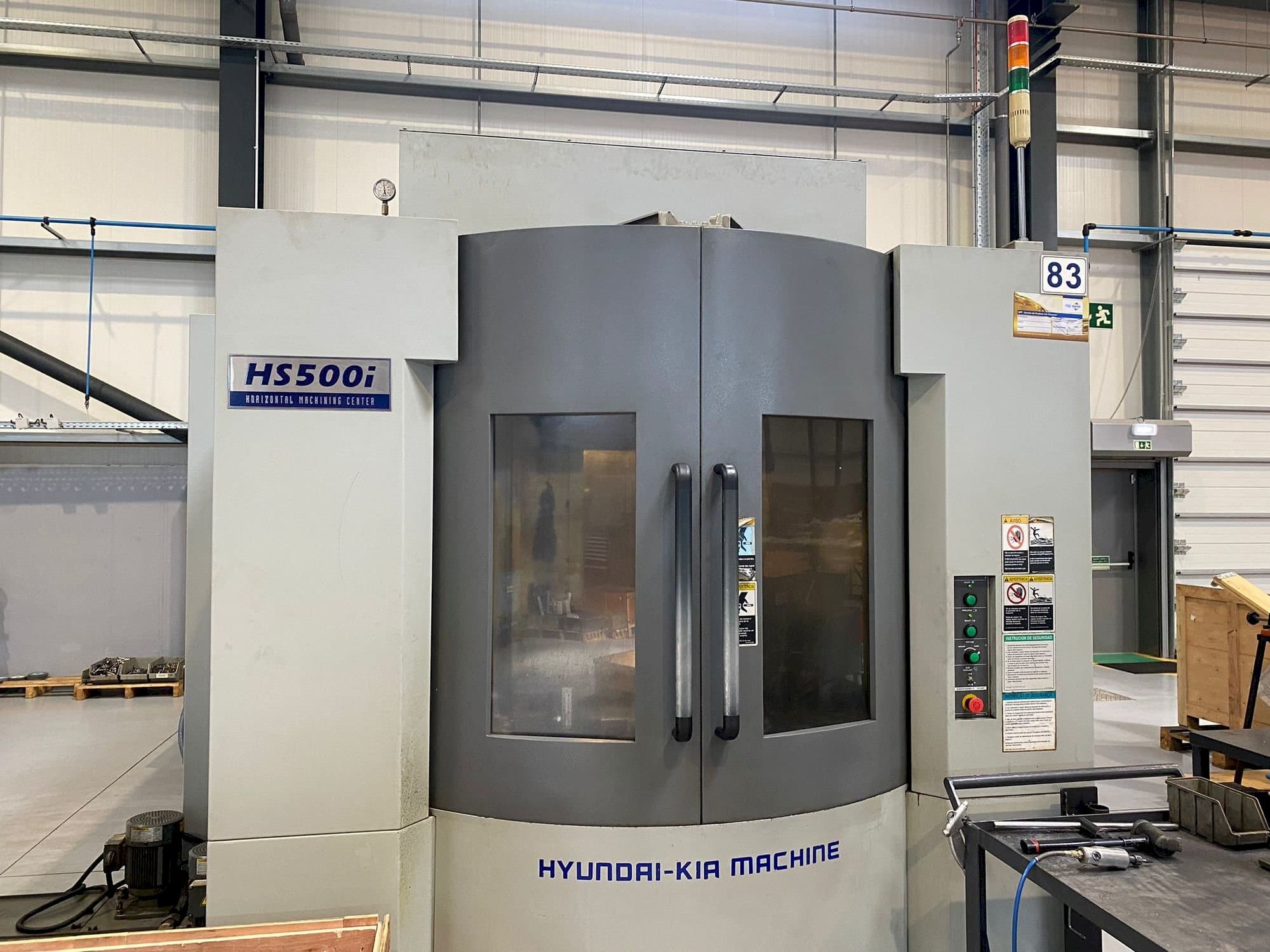 Makine Hyundai Kia HS500i - Önden görünüm