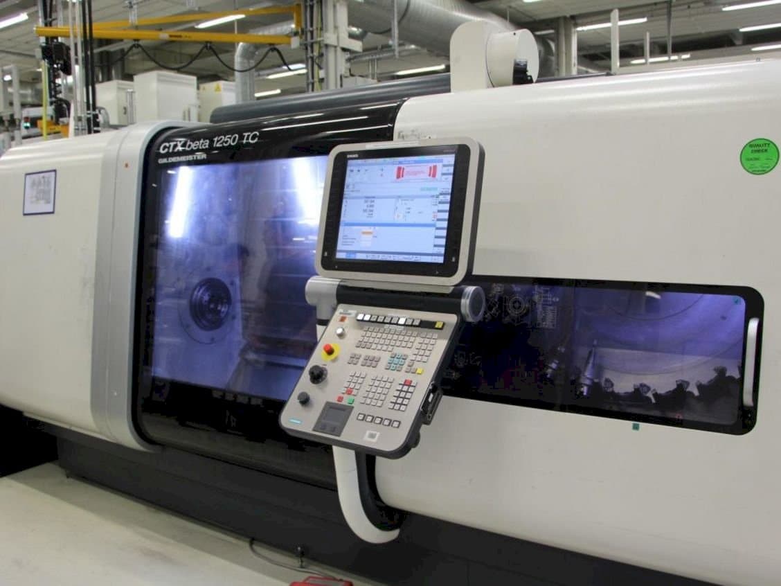 Makine DMG MORI GILDEMEISTER CTX Beta 1250 TC - Önden görünüm