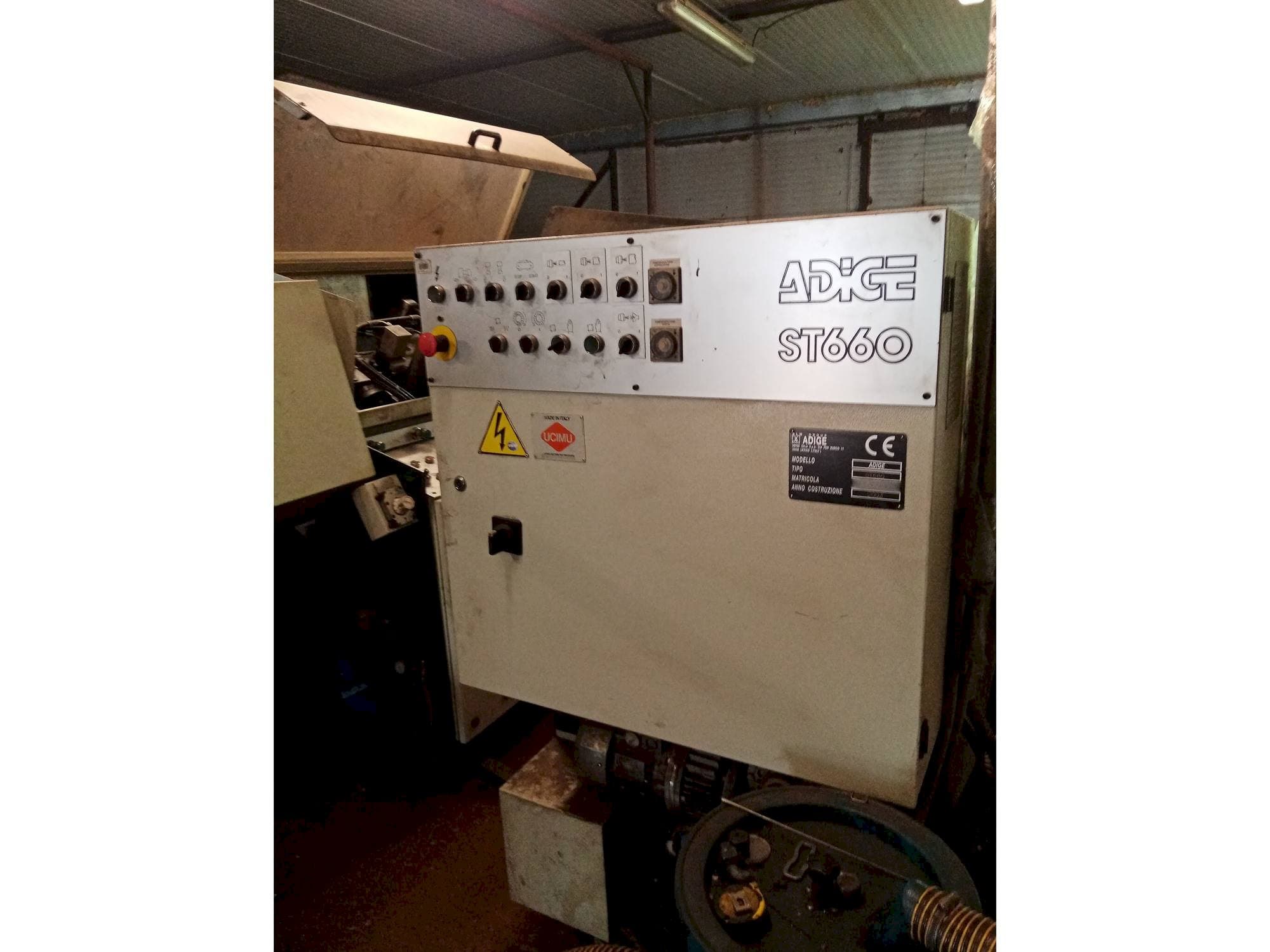 Makine ADIGE TT640 ST660 - Önden görünüm