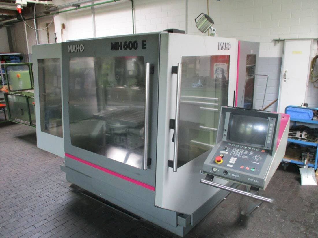 Makine MAHO MAHO 600 E - Önden görünüm