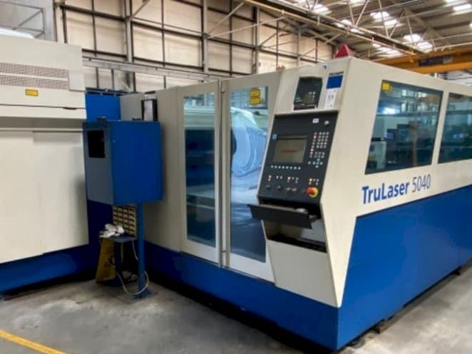 Makine Trumpf TruLaser 5040 - Önden görünüm