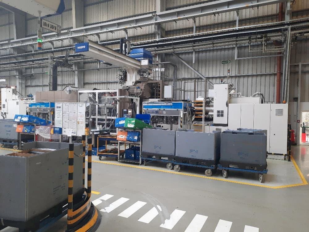 Makine Battenfeld 2000/19000 - Önden görünüm