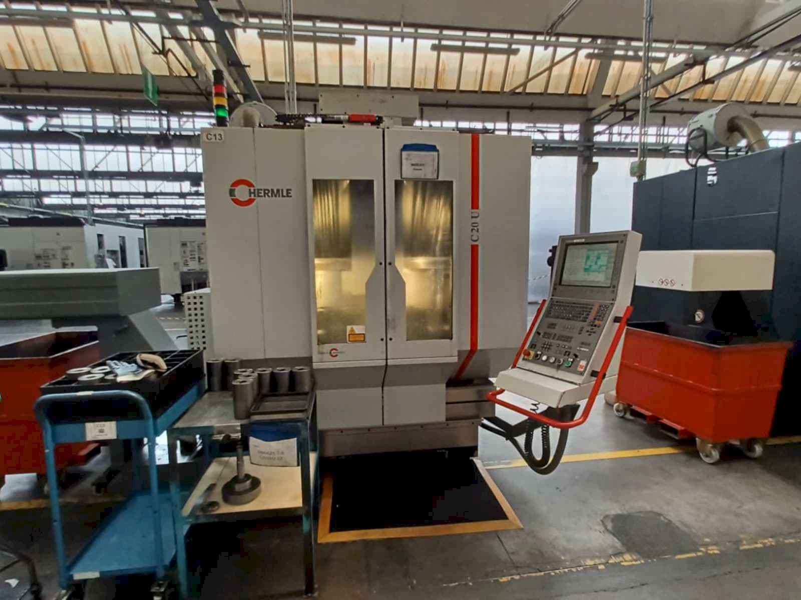 Makine HERMLE C20U - Önden görünüm