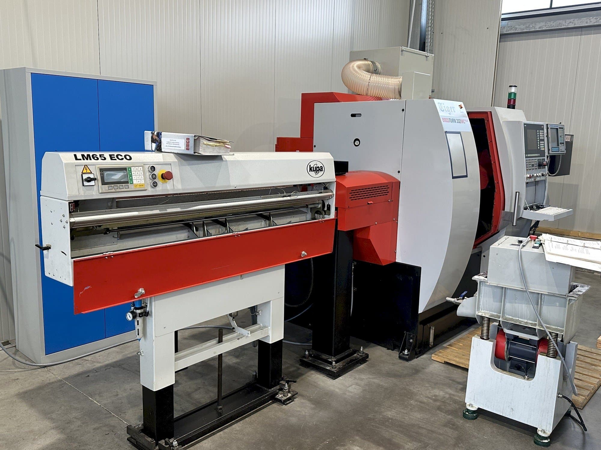 Makine EMCO Turn 332 MC - Önden görünüm