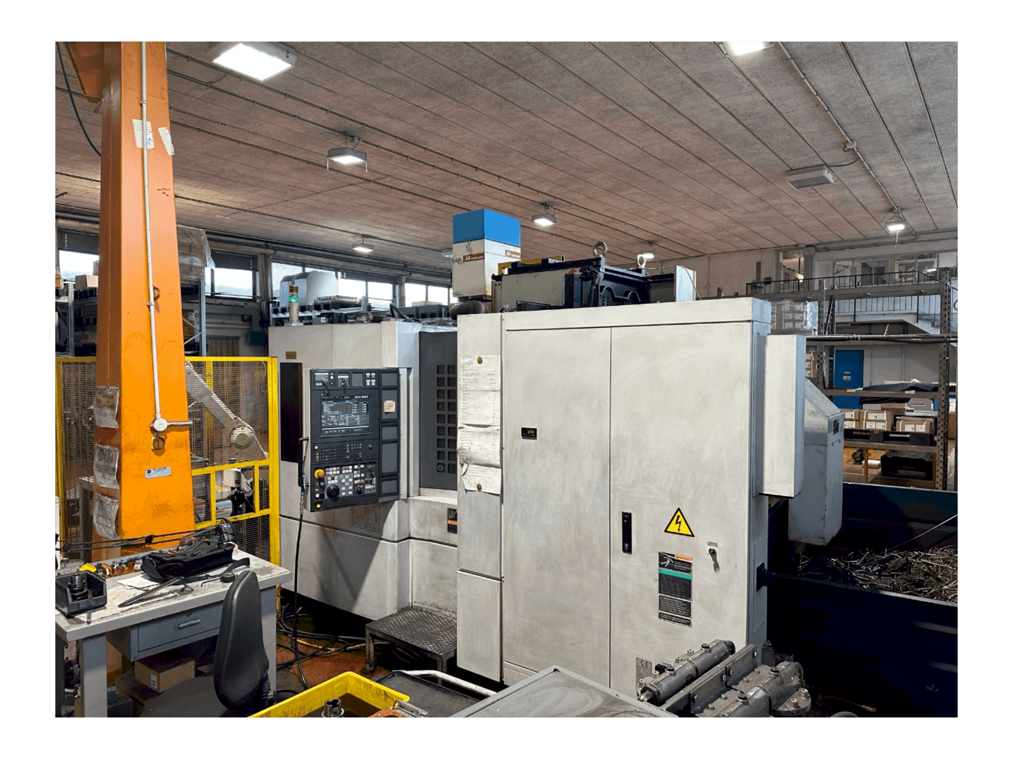 Makine  MORI SEIKI NH 4000 DCG - Önden görünüm
