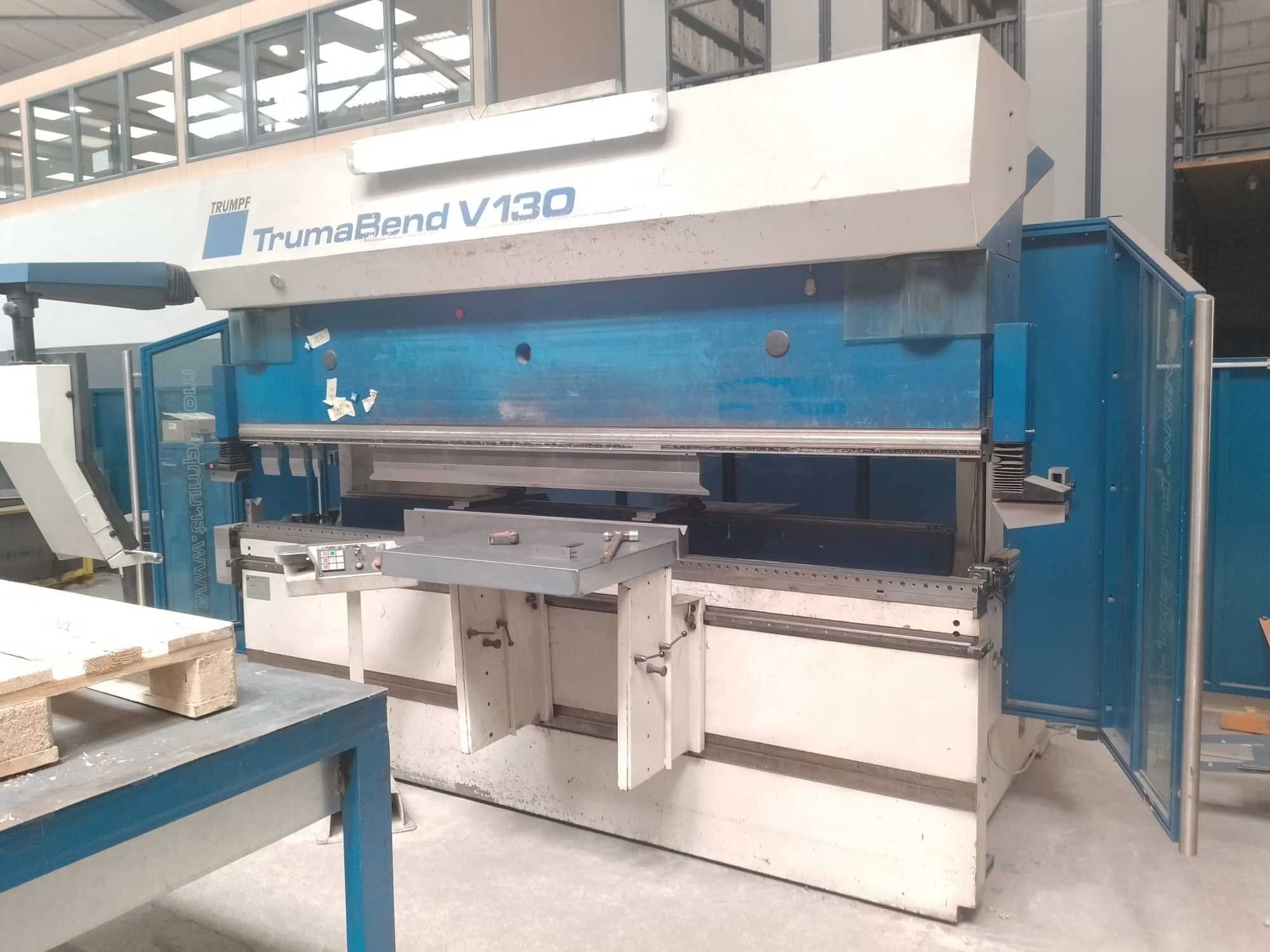 Makine Trumpf Trumabend V130 - Önden görünüm