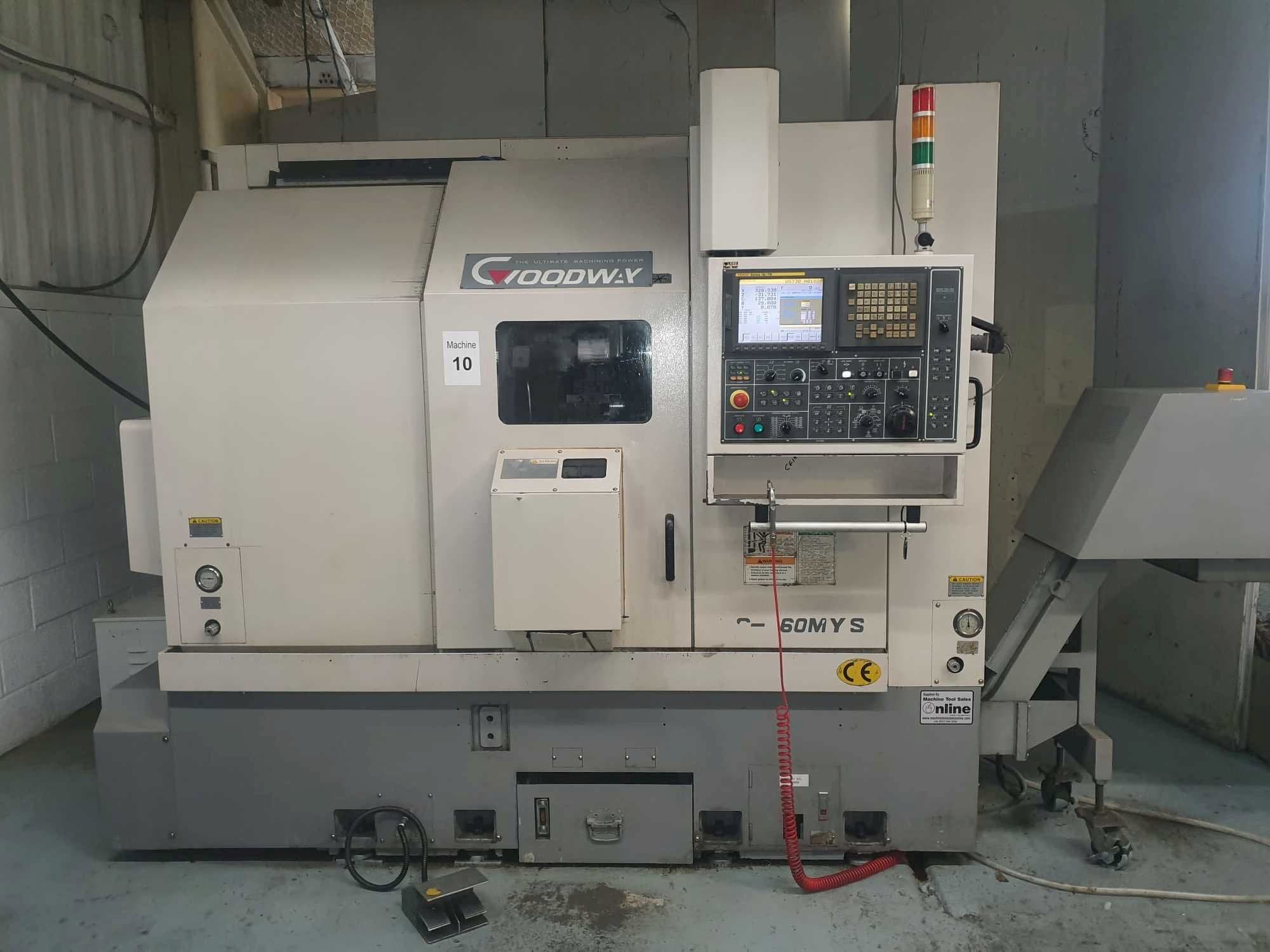Makine Goodway GS-260MYS - Önden görünüm