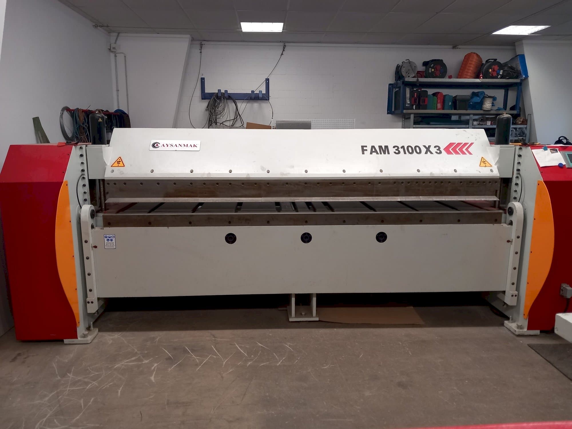 Makine AYSANMAK FAM 3100 X3 - Önden görünüm