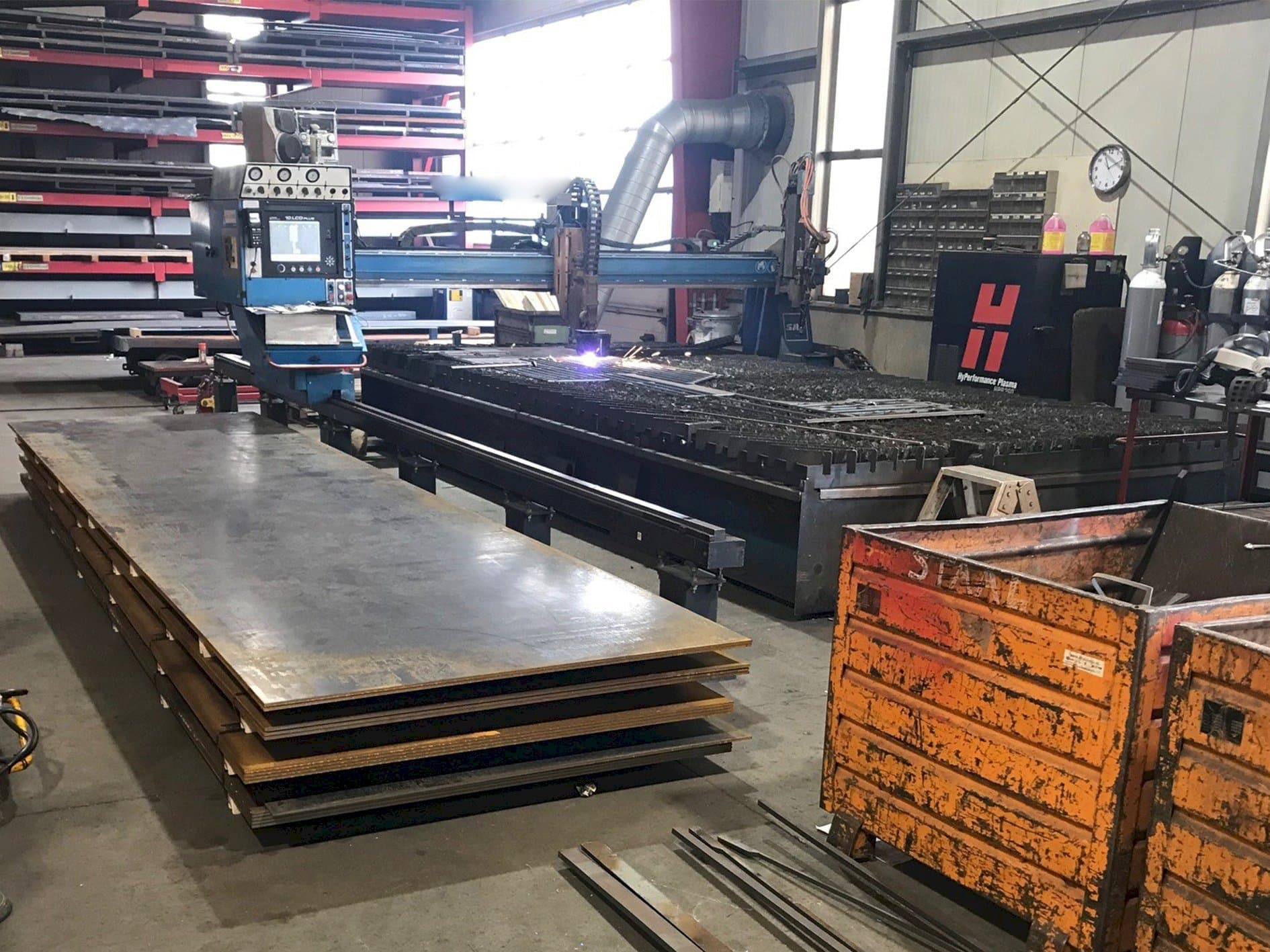 Makine SAF Oxytome B30E - Önden görünüm
