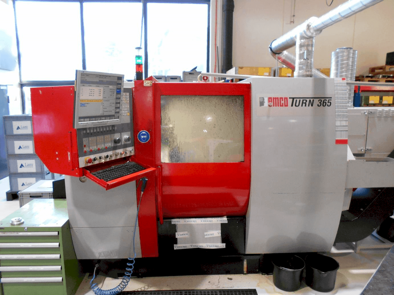 Makine EMCO Turm 365 - Önden görünüm