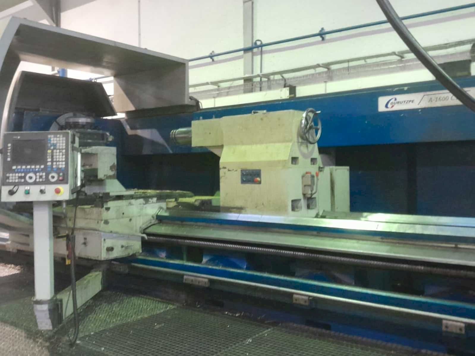 Makine  Gurutzpe A-1600 CNC - Önden görünüm