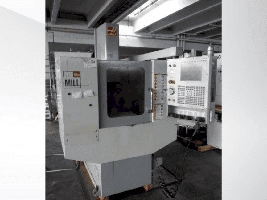 Makine  HAAS MiniMill - Önden görünüm