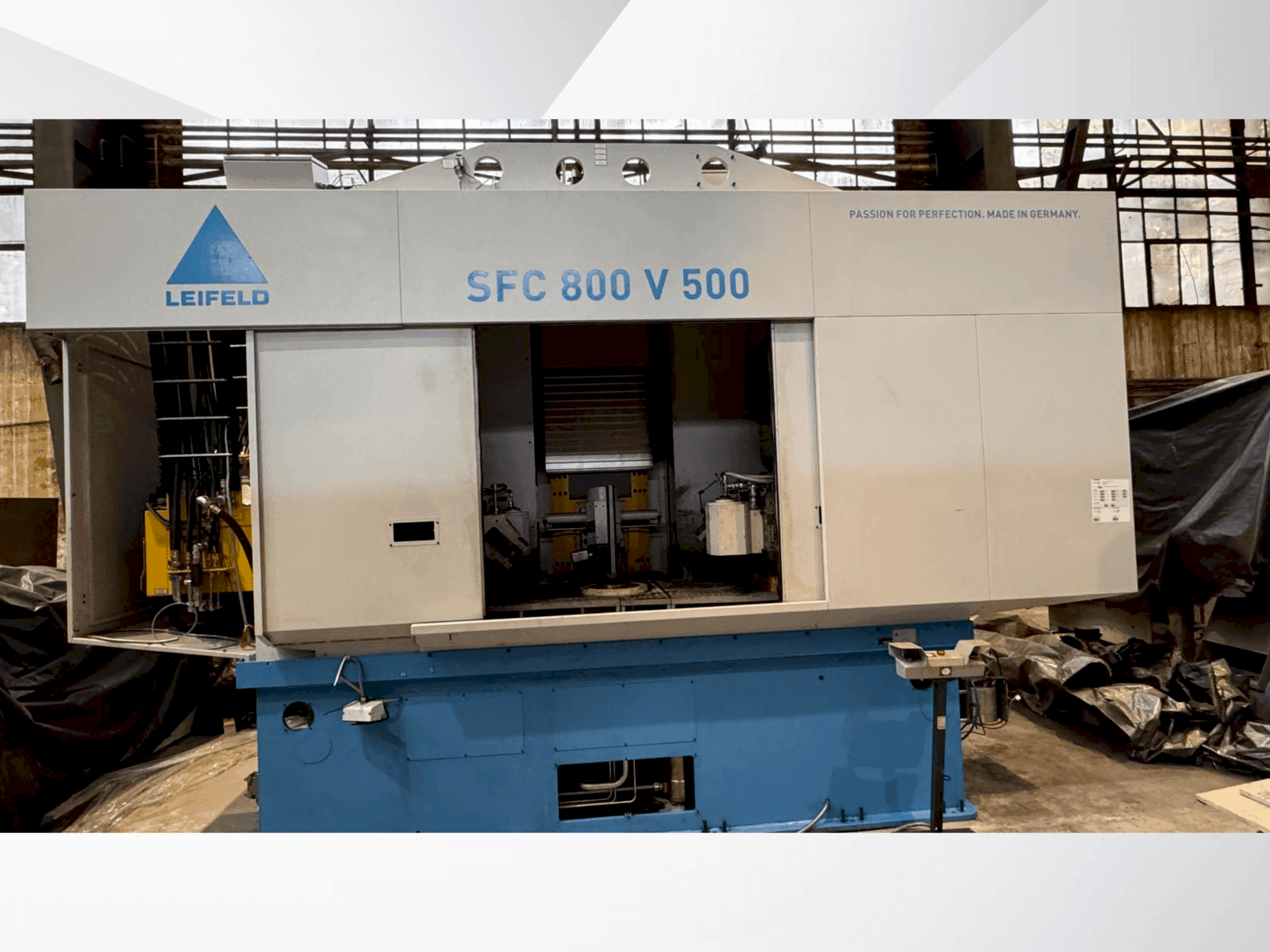 Makine  LEIFELD SFC 800 V 500 - Önden görünüm