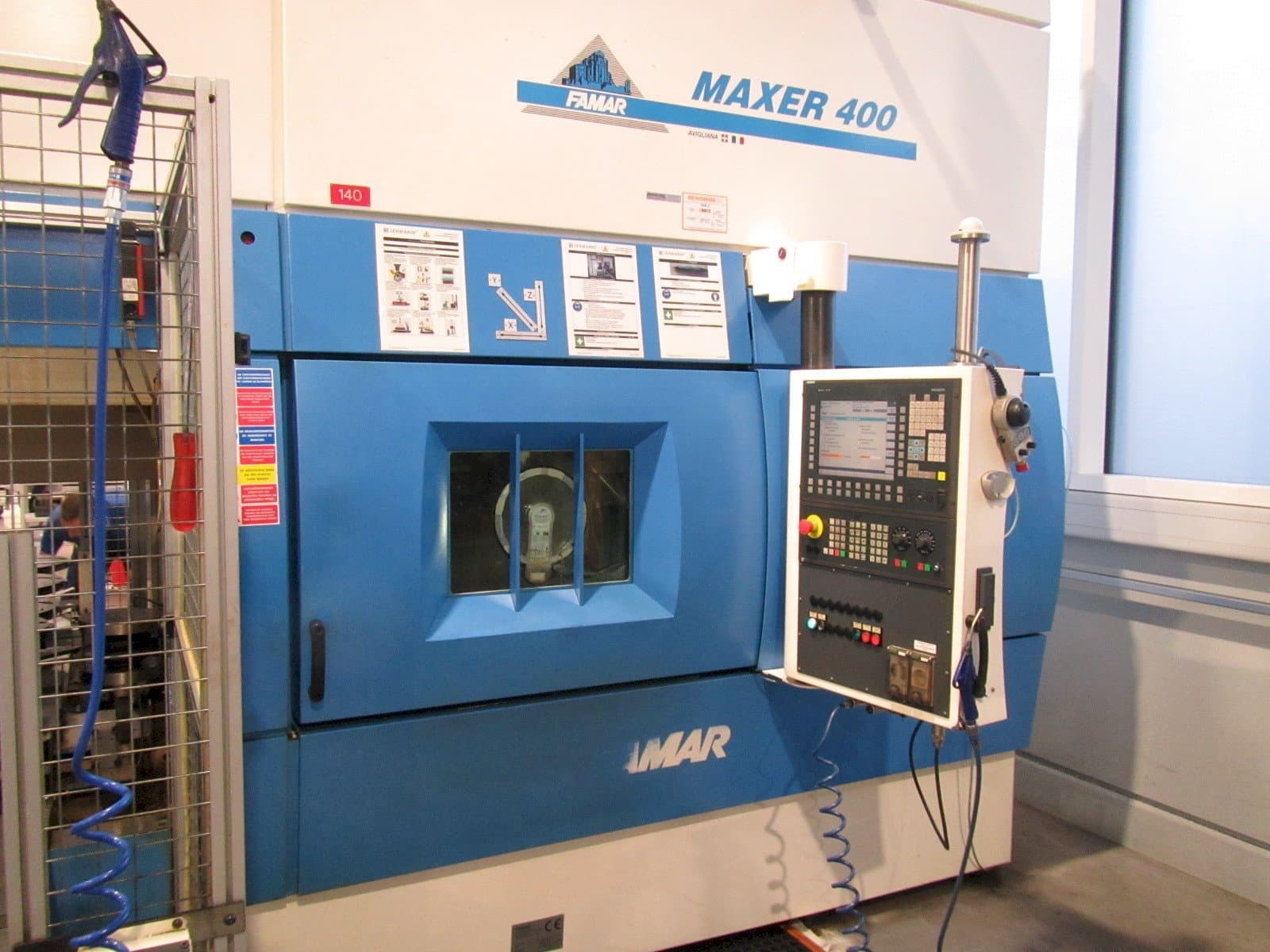 Makine Famar Maxer 400 - Önden görünüm