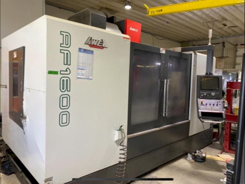 Makine AWEA AF-1600 - Önden görünüm