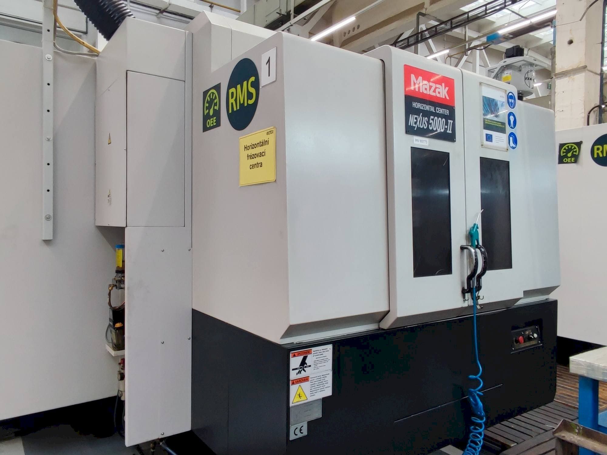 Makine Mazak HCN 5000-II - Sol görünüm