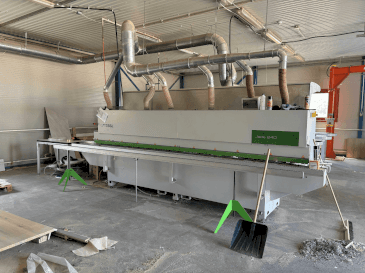 Makine BIESSE Jade 240 - Önden görünüm