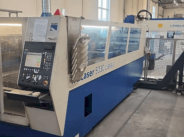 Makine TRUMPF TruLaser 5030 classic - Önden görünüm