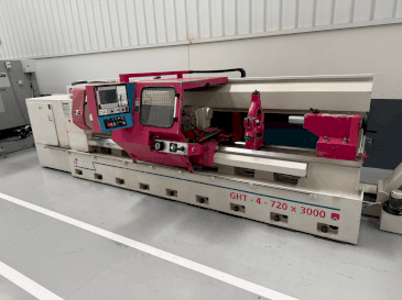 Makine Geminis GHT-4 720 x 3000 - Önden görünüm