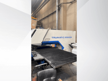 Makine TRUMPF TC2000R - Önden görünüm