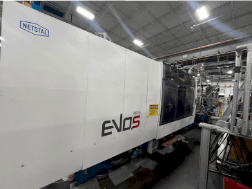 Makine Netstal EVOS 5500-2900 Speed - Önden görünüm