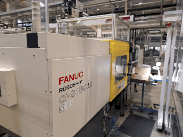 Makine FANUC Roboshot S150iA - Önden görünüm