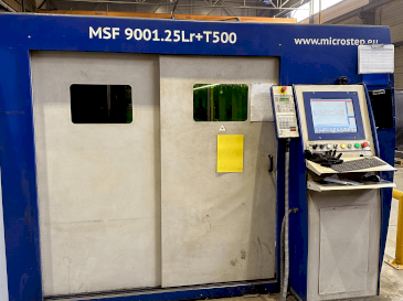 Makine  MicroStep MSF 9001.25Lr+T500 (2015) - Önden görünüm