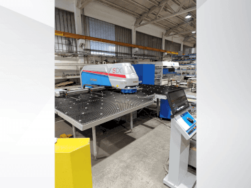 Makine Euromac STX FLEX 12 1500/22-2500 - Önden görünüm