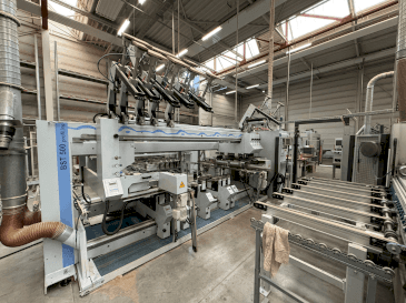 Makine  Weeke profiLine BST 500/D - Önden görünüm