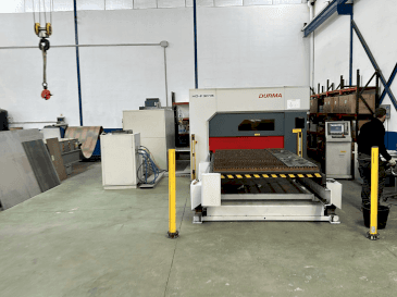 Makine Durma HD-F 3015 - Önden görünüm