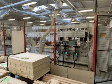 Makine KOCH BL 2500 NC select line - Önden görünüm