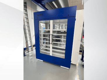 Makine RÖDERS RCS2 - Yan görünüm