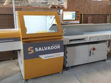 Makine SALVADOR Superpush 200 - Önden görünüm