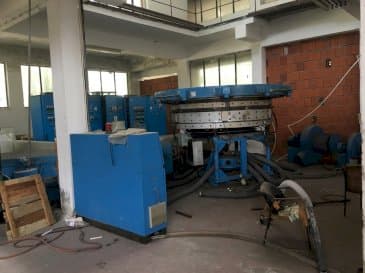 Makine BANDERA Blow Film Extruder - Önden görünüm