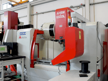Makine ACRA AHSM 1000 L - Önden görünüm