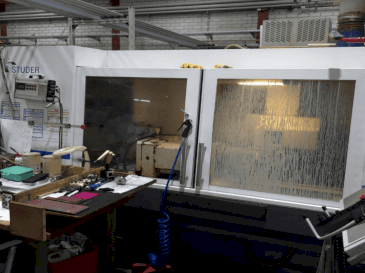 Makine STUDER S31 - Önden görünüm