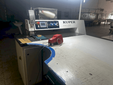 Makine KUPER FWS 1250 - Önden görünüm