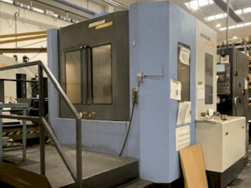 Makine DOOSAN HM 6300 (2009) - Önden görünüm