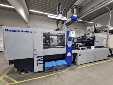 Makine  Battenfeld TM 2700/2800 - Önden görünüm