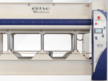 Makine  OMC PL 90s - Önden görünüm