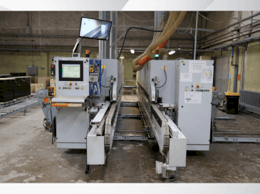 Makine HOMAG KFL 526 / C - Önden görünüm