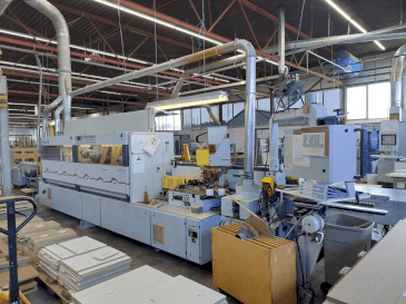 Makine HOMAG Optimat KL 78/A20/S2/Z - Önden görünüm