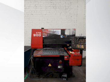 Makine AMADA CTS-900 - Önden görünüm