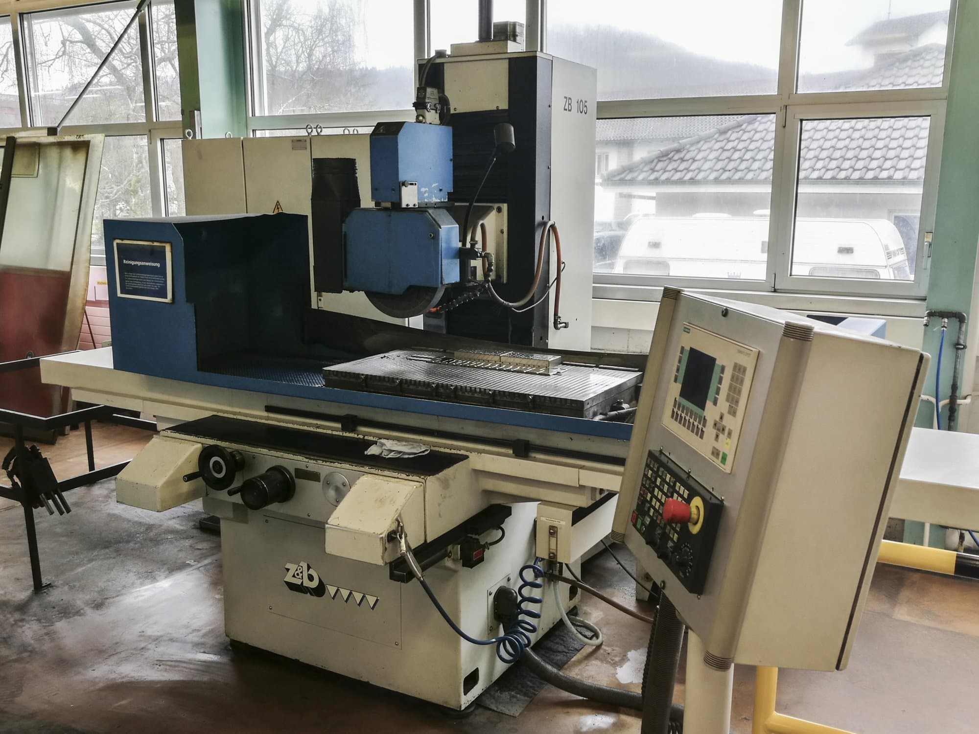 Makine ZIERSCH & BALTRUSCH - Önden görünüm NC-SUPERPLUS ZB 105